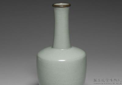 图片[3]-Feng-hua mallet vase with greenish-blue glaze, Ru ware, Northern Song dynasty, Late 11th – early 12th century-China Archive